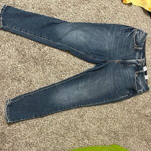 High rise curvy skinny jeans, Size 10 petite
